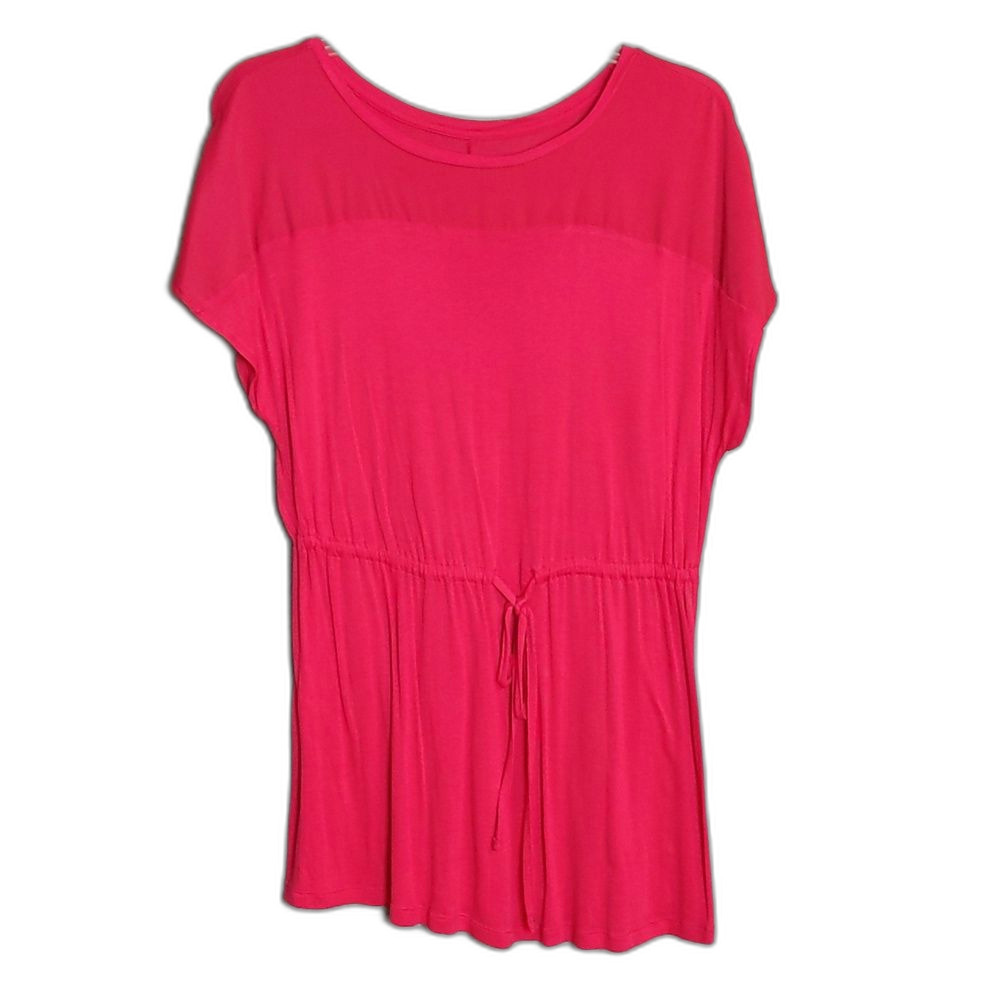 Mossimo Hot Pink Swim Cover Women's L